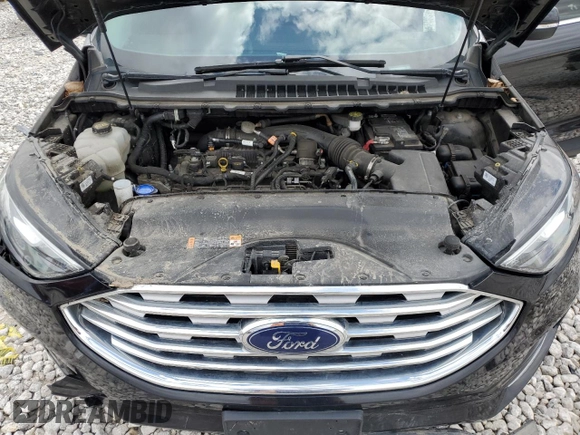 2020 Ford Edge SEL with VIN 2FMPK4J91LBB66541, listed as a Copart auction lot 51804255 with 128,900 mi miles and Salvage Title. Bid and sale history available at carsss.com. Image 12.