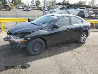 2012 Mazda Mazda3 i Sport with VIN JM1BL1UF9C1544676, listed as a Copart auction lot 49067495 with 140,745 mi miles and Salvage Title. Bid and sale history available at carsss.com. Image 1.