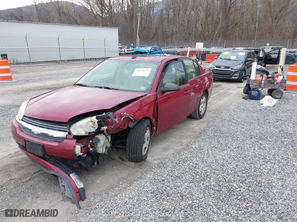 2005 Chevrolet Malibu LT with VIN 1G1ZU548X5F149568, listed as a IAAI auction lot 40870279 with 237,623 mi miles. Bid and sale history available at carsss.com. Image 17.