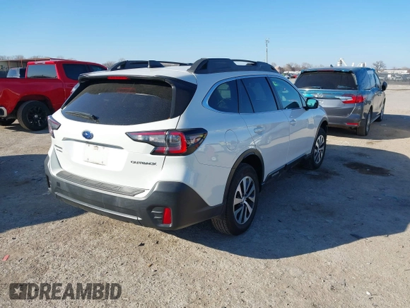 2021 Subaru Outback Premium with VIN 4S4BTADC0M3212150, listed as a IAAI auction lot 41276957 with 27,872 mi miles and . Bid and sale history available at DreamBid. Image 4.