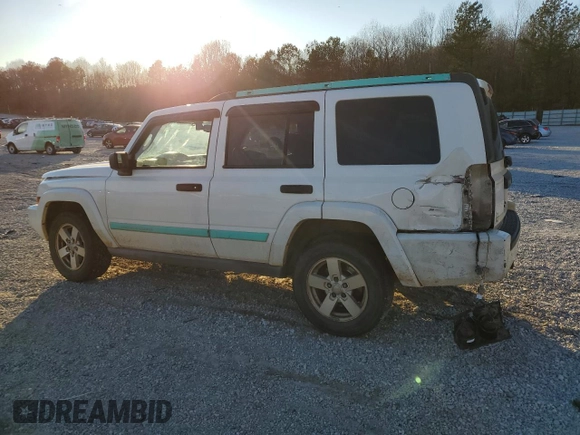 2006 Jeep Commander with VIN 1J8HH48N86C168763, listed as a Copart auction lot 88930175 with 289,933 mi miles and Salvage Title. Bid and sale history available at carsss.com. Image 2.