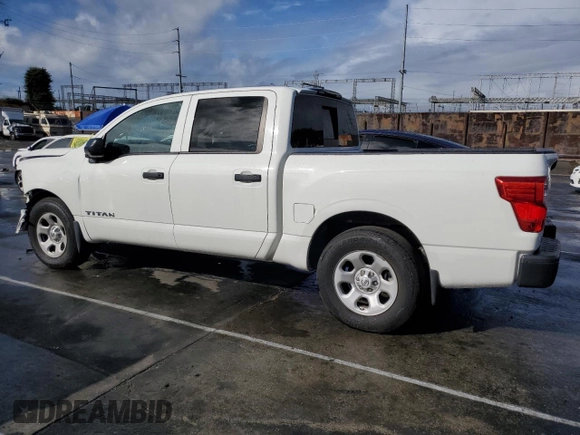 2021 Nissan Titan SV with VIN 1N6AA1EE5MN528618, listed as a Copart auction lot 48708505 with 62,850 mi miles and Salvage title. Bid and sale history available at DreamBid. Image 2.