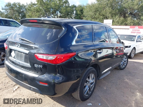 2014 Infiniti QX60 с VIN 5N1AL0MN8EC549612, выставлен на аукционе IAAI как лот 40959216 с пробегом 165 606 миль миль и . История ставок и продаж доступна на DreamBid. Изображение 4.