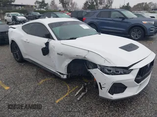 2024 Ford Mustang GT with VIN 1FA6P8CFXR5415224, listed as a IAAI auction lot 41566029 with 19,013 mi miles and . Bid and sale history available at DreamBid. Image 1.