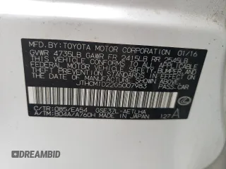 2016 Lexus IS 300/350 z VIN JTHCM1D22G5007983, wystawiony jako Copart lot #55933555 z przebiegiem 131 006 mil mil oraz Szkoda całkowita • Salvage title. Historia ofert i sprzedaży dostępna na DreamBid. Obrazek 12.