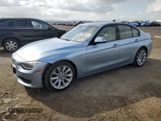 2013 BMW 3 Series ActiveHybrid 3 with VIN WBA3F9C59DF145044, listed as a Copart auction lot 43006015 with 85,046 mi miles and Salvage Title. Bid and sale history available at carsss.com. Image 1.