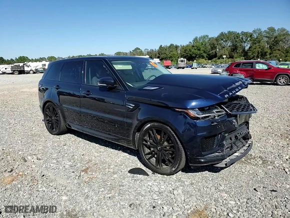 2020 Land Rover Range Rover Sport HSE with VIN SALWR2SU2LA746906, listed as a Copart auction lot 75554334 with 49,699 mi miles and Salvage Title. Bid and sale history available at carsss.com. Image 11.