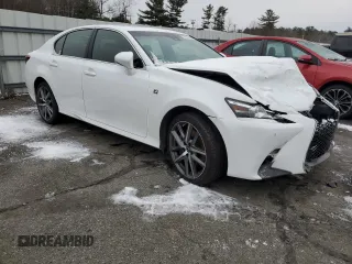2018 Lexus GS with VIN JTHCZ1BL5JA010307, listed as a Copart auction lot 83028184 with 0 mi miles and Salvage Title. Bid and sale history available at carsss.com. Image 4.