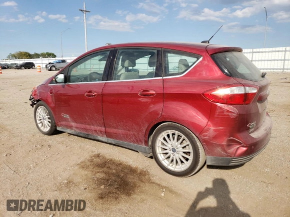 2014 Ford C-Max Energi SEL with VIN 1FADP5CU6EL510146, listed as a Copart auction lot 69785454 with 71,603 mi miles and Salvage Title. Bid and sale history available at carsss.com. Image 2.