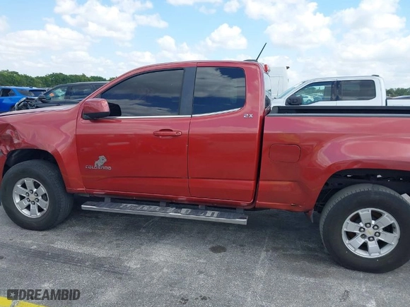 2015 Chevrolet Colorado 2WD Base with VIN 1GCHSAEA3F1235435, listed as a IAAI auction lot 42073726 with 79,700 mi miles. Bid and sale history available at carsss.com. Image 14.