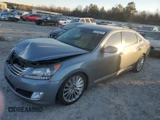 2015 Hyundai Equus Signature with VIN KMHGH4JH3FU092432, listed as a Copart auction lot 88704375 with 100,058 mi miles and Salvage Title. Bid and sale history available at DreamBid. Image 1.