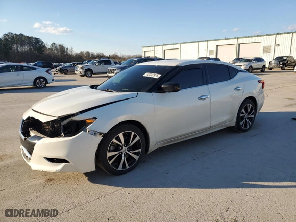2018 Nissan Maxima S with VIN 1N4AA6AP7JC366396, listed as a Copart auction lot 42232975 with 117,511 mi miles and Salvage Title. Bid and sale history available at carsss.com. Image 1.
