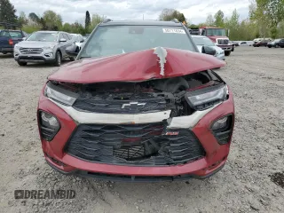 2021 Chevrolet TrailBlazer RS with VIN KL79MUSL5MB137954, listed as a Copart auction lot 50711834 with 30,468 mi miles and . Bid and sale history available at DreamBid. Image 5.