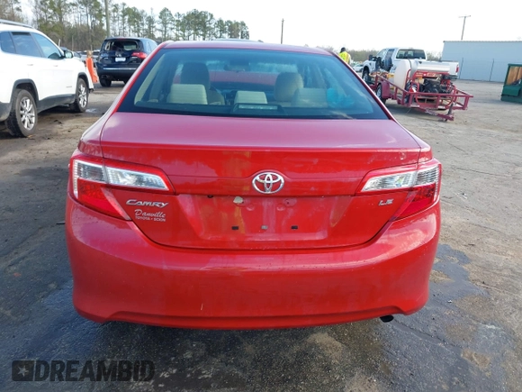 2014 Toyota Camry L with VIN 4T4BF1FK3ER435781, listed as a IAAI auction lot 41882265 with 28,509 mi miles. Bid and sale history available at carsss.com. Image 16.