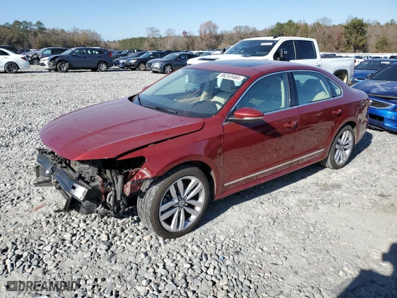2016 Volkswagen Passat 1.8T SEL with VIN 1VWCT7A34GC067017, listed as a Copart auction lot 86243464 with 168,515 mi miles and Salvage Title. Bid and sale history available at carsss.com. Image 1.