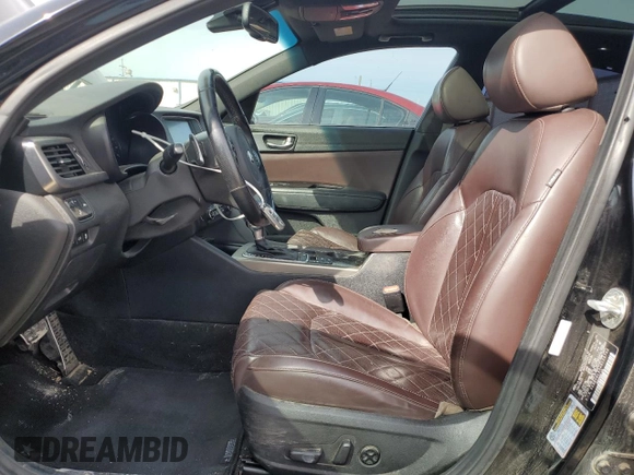 2017 Kia Optima SX Limited z VIN 5XXGV4L25HG159742, wystawiony jako Copart lot #44979005 z przebiegiem 140 289 mil mil oraz Szkoda całkowita • Salvage title. Historia ofert i sprzedaży dostępna na DreamBid. Obrazek 7.