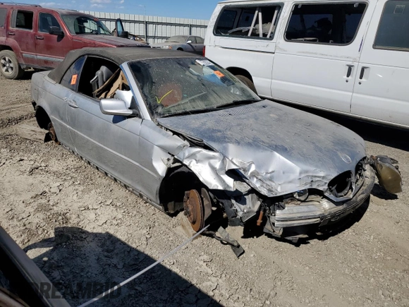 2004 BMW 3 Series 325Ci with VIN WBABW33484PG98491, listed as a Copart auction lot 70512224 with Not Provided miles and Salvage Title. Bid and sale history available at carsss.com. Image 4.