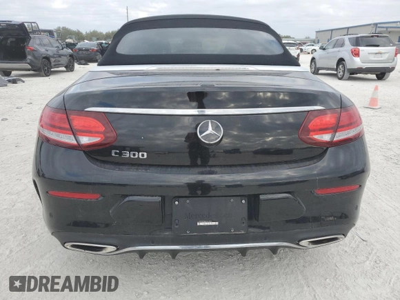 2019 Mercedes-Benz C 300 with VIN WDDWK8DB3KF844974, listed as a Copart auction lot 41604365 with Not Provided miles and Non Repairable. Bid and sale history available at carsss.com. Image 6.