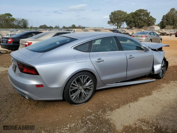 2018 Audi A7 Prestige with VIN WAU23AFC0JN061177, listed as a Copart auction lot 78579394 with 0 mi miles and Salvage Title. Bid and sale history available at carsss.com. Image 3.