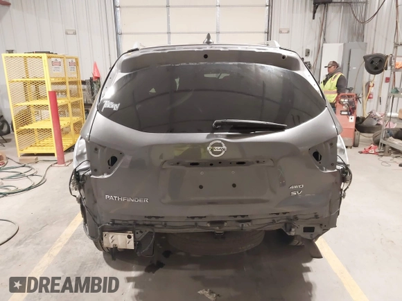 2019 Nissan Pathfinder SV с VIN 5N1DR2MM2KC625433, выставлен на аукционе IAAI как лот 41608795 с пробегом 65 651 миль миль и . История ставок и продаж доступна на DreamBid. Изображение 16.