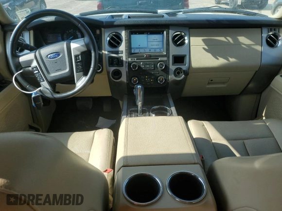 2016 Ford Expedition Limited with VIN 1FMJU1KT1GEF56168, listed as a Copart auction lot 54842505 with 128,885 mi miles and Salvage title. Bid and sale history available at DreamBid. Image 8.