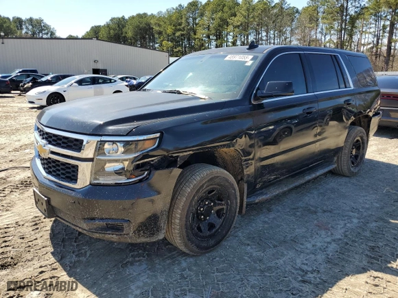 2016 Chevrolet Tahoe Commercial with VIN 1GNSKDEC0GR272963, listed as a Copart auction lot 48971055 with 63,648 mi miles and Clean Title. Bid and sale history available at carsss.com. Image 1.