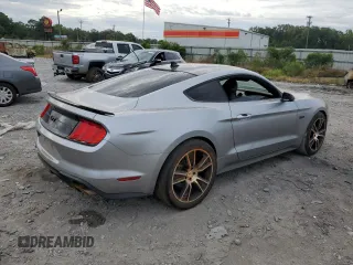 2023 FORD MUSTANG GT with VIN 1FA6P8CF0P5300998, listed as a Copart auction lot 69215854 with 0 mi miles and Salvage Title. Bid and sale history available at carsss.com. Image 3.
