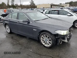 2014 BMW 5 Series 535i xDrive with VIN WBA5B3C59ED535866, listed as a Copart auction lot 50177875 with 143,373 mi miles and Salvage Title. Bid and sale history available at carsss.com. Image 4.