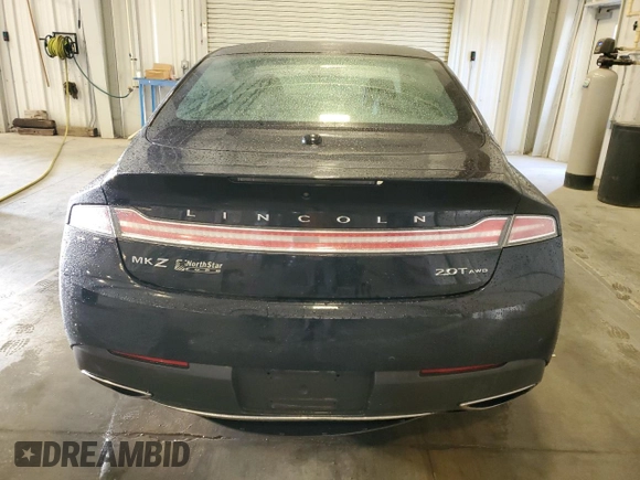 2017 Lincoln MKZ Select with VIN 3LN6L5D90HR608647, listed as a Copart auction lot 53917705 with 146,565 mi miles and Salvage title. Bid and sale history available at DreamBid. Image 6.