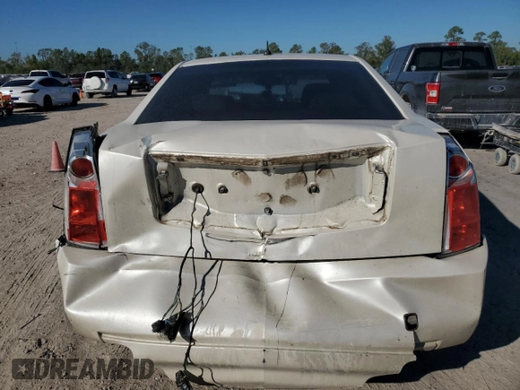 2006 Cadillac CTS with VIN 1G6DP577660121527, listed as a Copart auction lot 80346224 with Not Provided miles and Salvage Title. Bid and sale history available at carsss.com. Image 6.