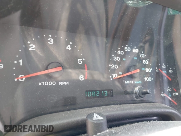 2002 Jeep Wrangler Sahara with VIN 1J4FA59S92P734763, listed as a IAAI auction lot 42411004 with 188,213 mi miles and . Bid and sale history available at DreamBid. Image 7.