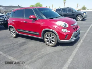 2015 FIAT 500L Urbana Trekking with VIN ZFBCFADH2FZ031162, listed as a IAAI auction lot 42564796 with 104,618 mi miles and . Bid and sale history available at DreamBid. Image 1.