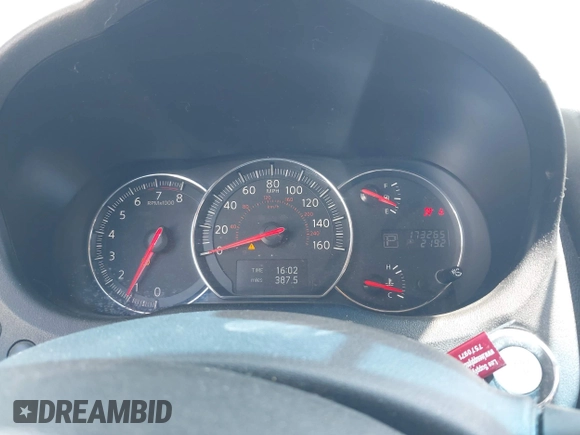 2013 Nissan Maxima S with VIN 1N4AA5APXDC838301, listed as a IAAI auction lot 42269713 with 173,265 mi miles and . Bid and sale history available at DreamBid. Image 7.