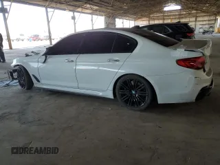 2017 BMW 5 Series 540i with VIN WBAJE5C30HG478332, listed as a Copart auction lot 54056925 with Not Provided miles and Clean Title. Bid and sale history available at carsss.com. Image 2.