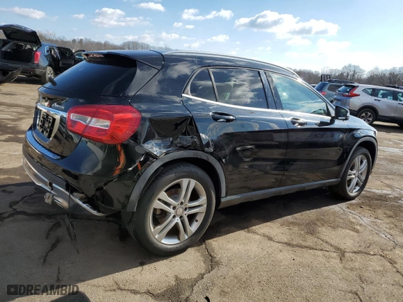 2015 Mercedes-Benz GLA-Class GLA 250 with VIN WDCTG4GB4FJ139049, listed as a Copart auction lot 46886545 with NaN miles and Salvage Title. Bid and sale history available at carsss.com. Image 3.