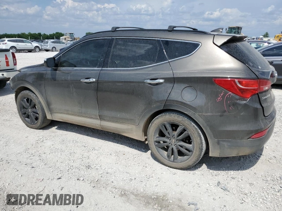 2013 Hyundai Santa Fe Sport z VIN 5XYZU3LA1DG098831, wystawiony jako Copart lot #55471553 z przebiegiem 178 576 mil mil oraz Czysty tytuł • Clean title. Historia ofert i sprzedaży dostępna na DreamBid. Obrazek 2.