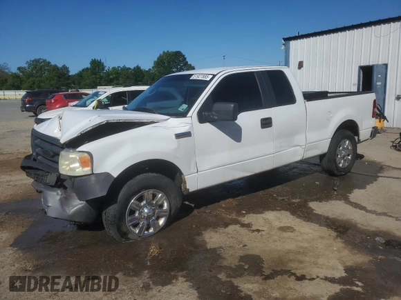 2007 Ford F-150 STX with VIN 1FTRX12W37NA05703, listed as a Copart auction lot 51927885 with 206,593 mi miles and Salvage Title. Bid and sale history available at DreamBid. Image 1.