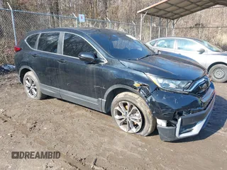 2021 Honda CR-V EX with VIN 2HKRW2H54MH611854, listed as a IAAI auction lot 41437376 with 56,377 mi miles. Bid and sale history available at carsss.com. Image 1.