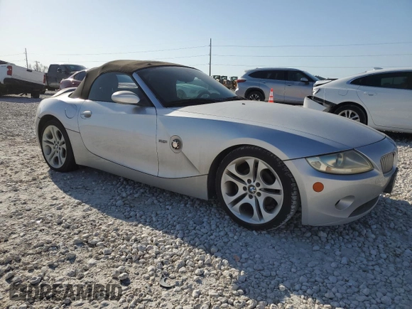 2005 BMW Z4 3.0i with VIN 4USBT53515LT28774, listed as a Copart auction lot 53826255 with 87,927 mi miles and Clean title. Bid and sale history available at DreamBid. Image 4.