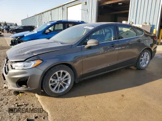 2020 Ford Fusion SE with VIN 3FA6P0HD8LR106042, listed as a Copart auction lot 48500145 with 23,216 mi miles and Salvage Title. Bid and sale history available at carsss.com. Image 1.