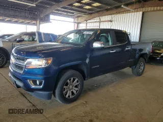 2019 Chevrolet Colorado 2WD LT with VIN 1GCGSCEN2K1291094, listed as a Copart auction lot 49870345 with 99,043 mi miles and Salvage Title. Bid and sale history available at carsss.com. Image 1.