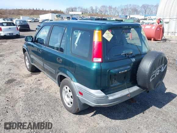 2001 Honda CR-V LX with VIN JHLRD18441C010462, listed as a IAAI auction lot 41929596 with 215,871 mi miles. Bid and sale history available at carsss.com. Image 3.