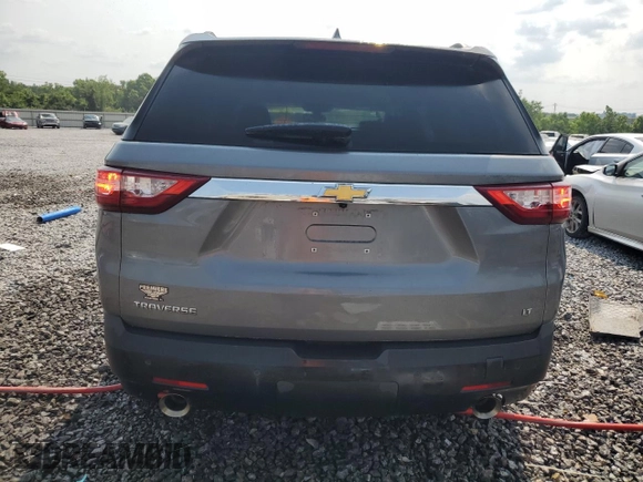 2019 Chevrolet Traverse LT Cloth with VIN 1GNERGKW7KJ199817, listed as a Copart auction lot 59309175 with 30,508 mi miles and Salvage title. Bid and sale history available at DreamBid. Image 6.
