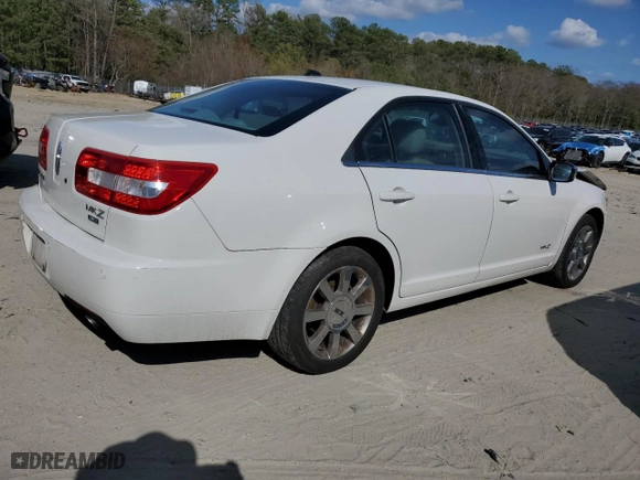 2008 Lincoln MKZ with VIN 3LNHM28T68R642229, listed as a Copart auction lot 51278185 with 149,986 mi miles and Salvage Title. Bid and sale history available at carsss.com. Image 3.