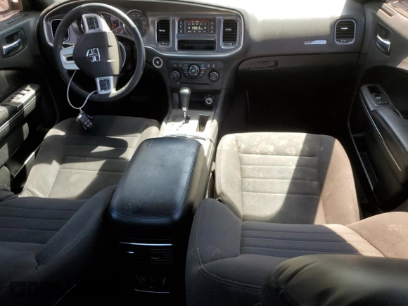 2014 Dodge Charger SE with VIN 2C3CDXBG8EH300848, listed as a Copart auction lot 50343885 with 96,410 mi miles and Salvage Title. Bid and sale history available at carsss.com. Image 8.