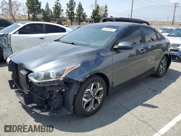 2019 Kia Forte LXS with VIN 3KPF24AD9KE109774, listed as a Copart auction lot 55360925 with 54,795 mi miles and Salvage Title. Bid and sale history available at DreamBid. Image 1.