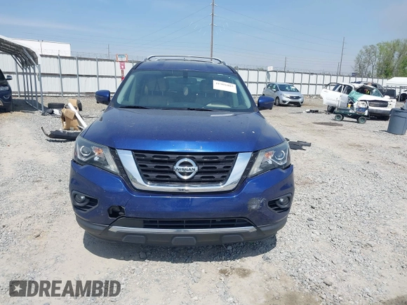 2017 Nissan Pathfinder S with VIN 5N1DR2MN4HC603631, listed as a IAAI auction lot 41901005 with 138,432 mi miles. Bid and sale history available at carsss.com. Image 12.