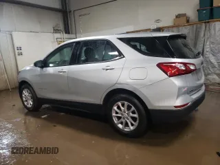 2019 Chevrolet Equinox LS with VIN 3GNAXHEV0KS541930, listed as a Copart auction lot 44980095 with 106,374 mi miles and Salvage Title. Bid and sale history available at carsss.com. Image 2.