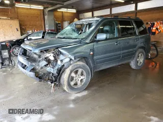 2008 Honda Pilot EX-L with VIN 5FNYF18568B030737, listed as a Copart auction lot 57155685 with Not provided miles and Salvage title. Bid and sale history available at DreamBid. Image 1.