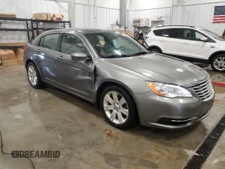 2013 Chrysler 200 LX with VIN 1C3CCBAB2DN671120, listed as a Copart auction lot 42222725 with 144,319 mi miles and Salvage Title. Bid and sale history available at carsss.com. Image 4.